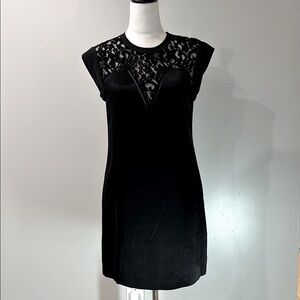 Rebecca Taylor Lace and Silk Shift Cocktail Dress size 2